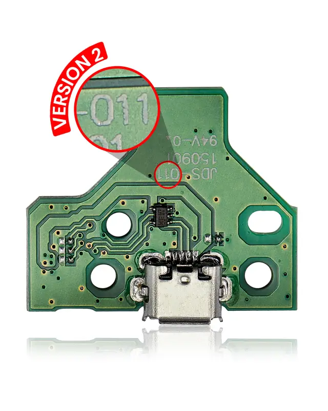 Carte de charge micro-USB à nappe 12 broches pour manette Sony DualShock 4 (PS4) — version 2 : JDS-011