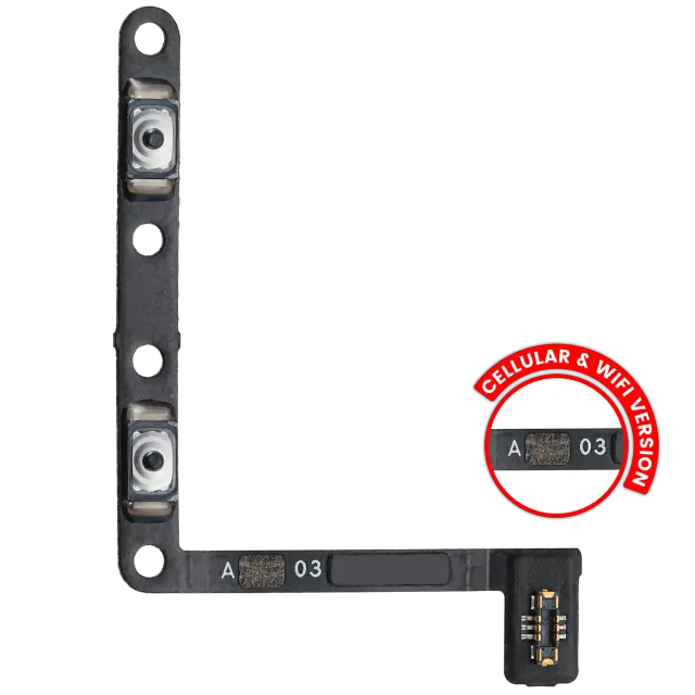 Nappe volume pour Apple lPad Pro 12.9" 4th Gen (2020) (Cellular / WiFi)