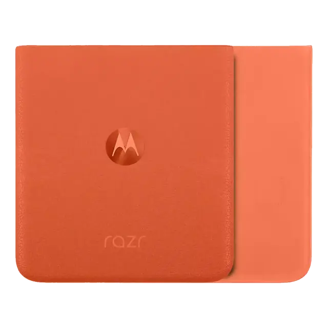 Vitre arrière pour Motorola Razr / Razr 50 (XT2453 / 2024) (origine, Spritz Orange)
