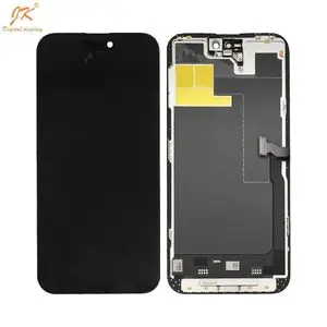 Écran Tactile Soft Oled Apple iPhone 14 Pro Max (JK 120Hz) Noir
