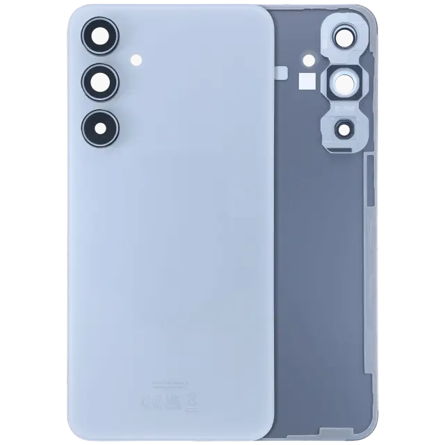 Vitre arrière pour Samsung Galaxy A35 5G (A356 / 2024) (pack service origine, Iceblue)