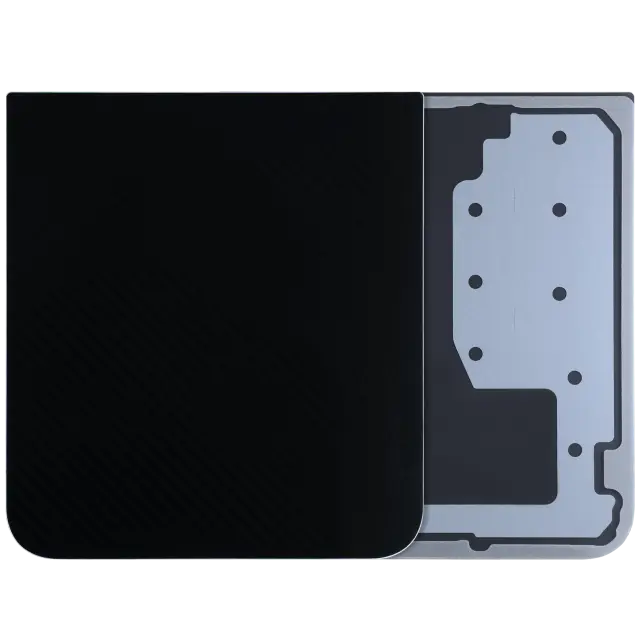 Vitre arrière pour Samsung Galaxy Z Flip 6 5G (pack service origine, noir)