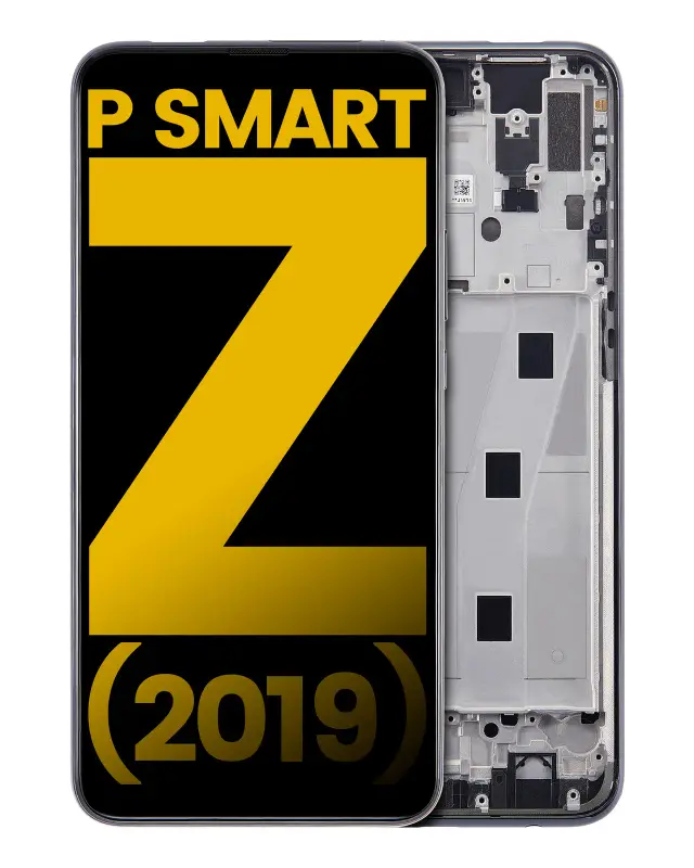 Écran LCD avec châssis pour Huawei P Smart Z (2019) (reconditionné, noir minuit)