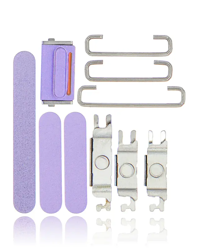 Nappe volume pour Apple iPhone 12 (violet)
