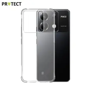 Coque Silicone Renforcée PROTECT pour Xiaomi Redmi Note 13 Pro 5G/Poco X6 5G Transparent