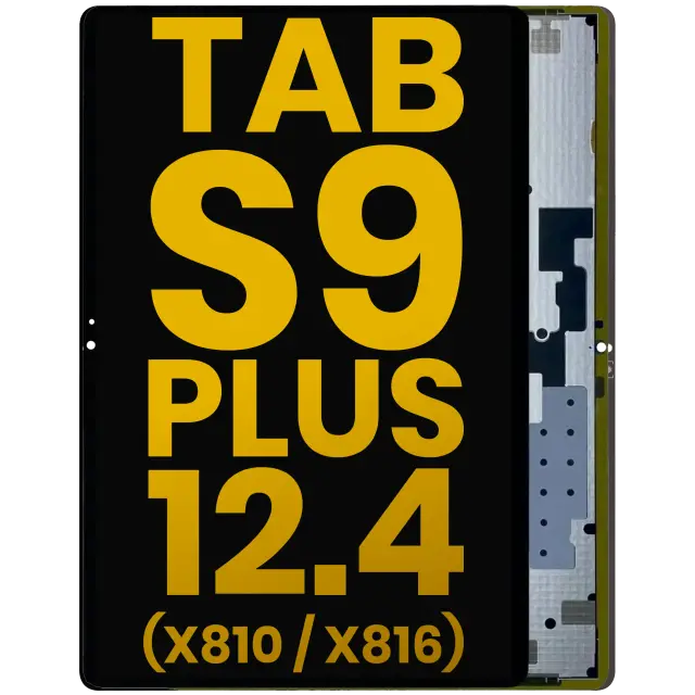 Écran OLED sans châssis pour Samsung Galaxy Tab S9 Plus 12.4" (X810 / X816) (2023) (reconditionné, toutes couleurs)