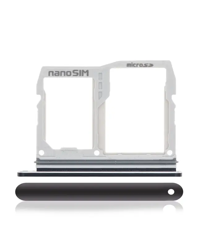 Tiroir SIM pour LG V40 ThinQ / LG G8 ThinQ (noir)