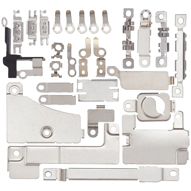 Jeu de petits supports métalliques pour Apple iPhone 15 Plus