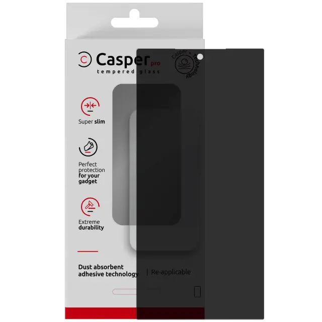 Verre trempé pour Samsung Galaxy S24 Ultra (blister, Privacy)