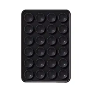 Support Ventouse Silicone Universel pour Smartphone Noir