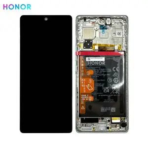 Bloc Écran Complet avec Châssis et Batterie Original Honor 70 0235ACMJ Icelandic Frost