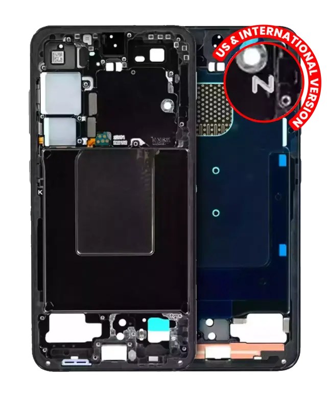 Châssis pour Samsung Galaxy S24 5G (version US & internationale, Onyx Black)