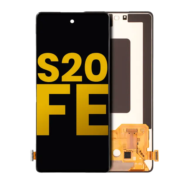 Écran OLED sans châssis pour Samsung Galaxy S20 FE 4G / 5G (reconditionné, toutes couleurs)