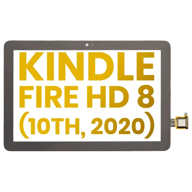 Vitre tactile pour Amazon Kindle Fire HD 8 (10th Gen, 2020) (noir)