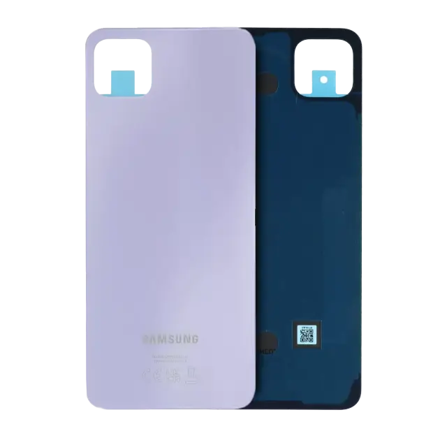 Vitre arrière pour Samsung Galaxy A22 5G (A226 / 2021) (pack service origine, Violet)