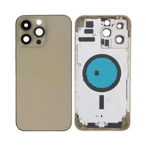 Coque de Réparation Apple iPhone 14 Pro Max (Without Parts) Or