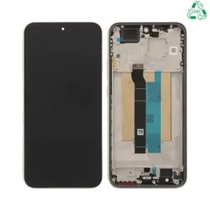 Écran Tactile Original Pulled avec Châssis (PIEC) Xiaomi Redmi Note 15 Pro 5G Noir