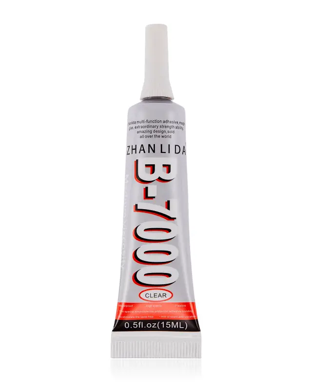 Colle multi-usage Zhanlida B7000 (15 ml, transparente)