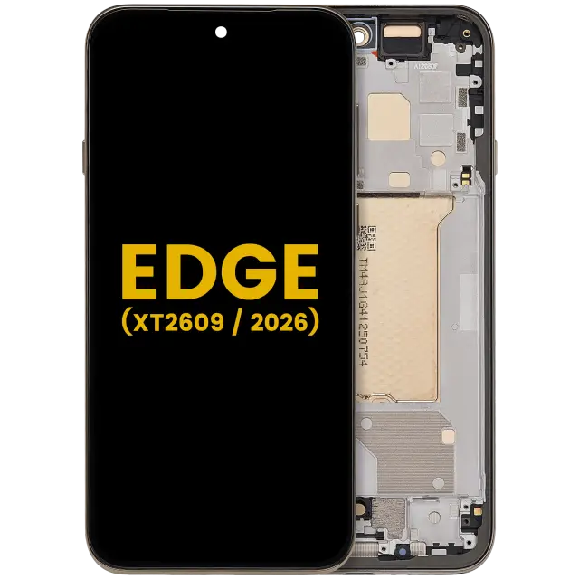 Écran OLED avec châssis pour Motorola Edge (XT2609 / 2026) (reconditionné, Martini Olive)