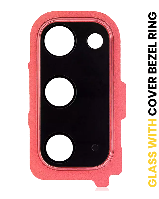 Vitre de caméra arrière pour Samsung Galaxy S20 / S20 5G (rouge)