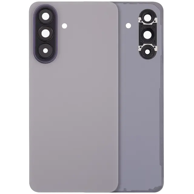 Vitre arrière pour Samsung Galaxy A57 5G (A576 / 2026) (sans logo, compatible premium, gris)