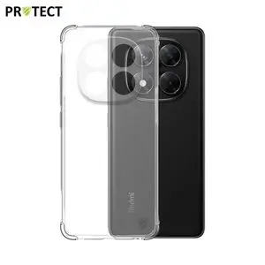 Coque Silicone Renforcée PROTECT pour Xiaomi Redmi Note 14 Pro 4G Transparent