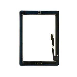 Tactile Apple iPad 3/iPad 4 A1416/A1430/A1458/A1459 Noir