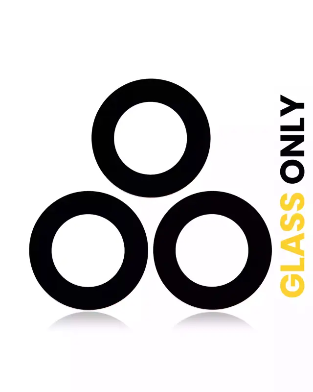 Lentille de caméra arrière avec adhésif pour Samsung Galaxy S21 FE 5G (lot de 10)