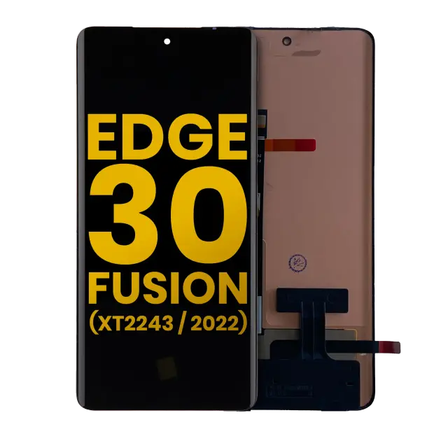 Écran OLED sans châssis pour Motorola Edge 30 Fusion (XT2243 / 2022) (reconditionné, toutes couleurs)