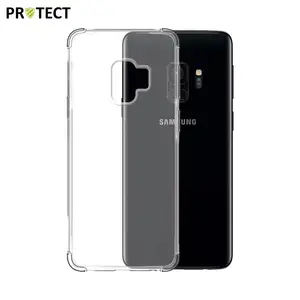 Coque Silicone Renforcée PROTECT pour Samsung Galaxy S9 G960 Transparent