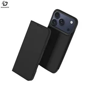 Housse de Protection Skin Pro Dux Ducis pour Apple iPhone 17 Pro/iPhone 18 Pro Noir