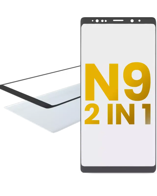 Vitre d’écran avec OCA pour Samsung Galaxy Note 9
