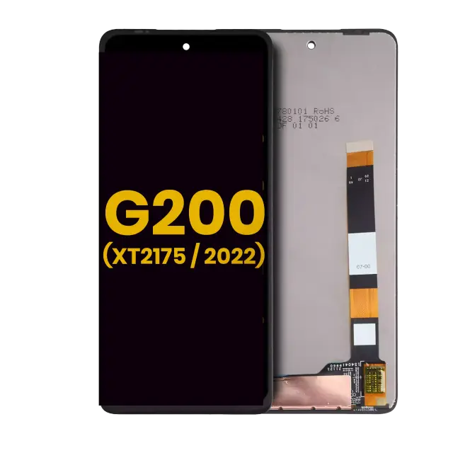 Écran LCD sans châssis pour Motorola Moto G200 5G (XT2175 / 2022) (reconditionné, toutes couleurs)