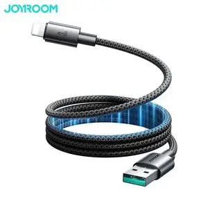 Câble Data USB vers Lightning Magnétique JOYROOM S-A65 MagEase 100W 1.2m Noir