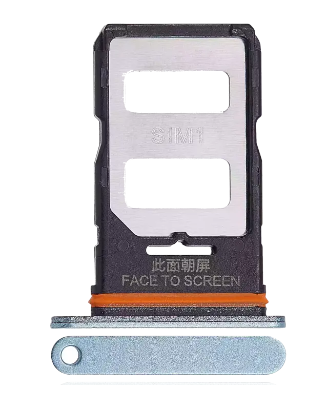 Tiroir SIM pour Xiaomi Redmi Note 13R Pro (bleu)