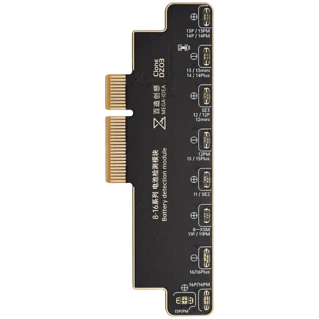 Carte batterie Qianli DZ03 pour iPhone 8 à 16 Pro Max