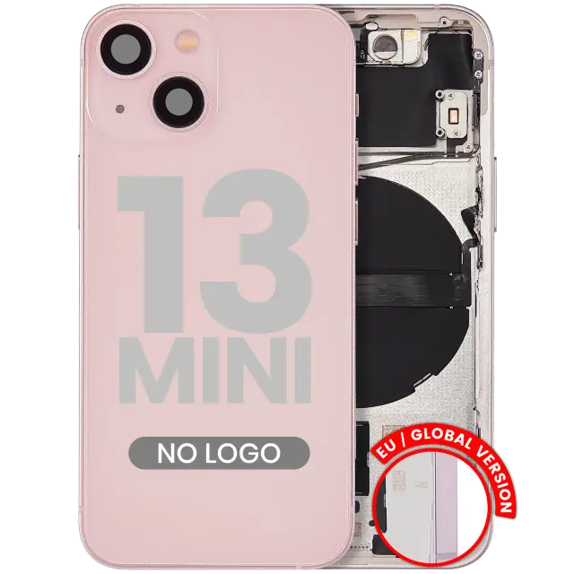 Châssis pour Apple iPhone 13 Mini (version EU, compatible premium, rose)