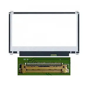 Dalle Ordinateur Portable 11.6" Slim HD (1366x768) LCD 60Hz, 30pin Droite 19mm, Fixations Haut Bas ~268mm