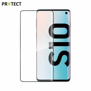 Verre Trempé Intégral PROTECT pour Samsung Galaxy S10 G973 Noir
