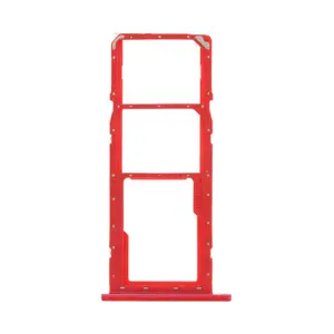 Tiroir Sim Premium Samsung Galaxy A20 A205 Rouge
