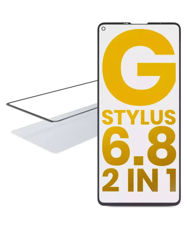 Vitre d’écran avec OCA pour Motorola Moto G Stylus 6.8" (XT2115 / 2021)