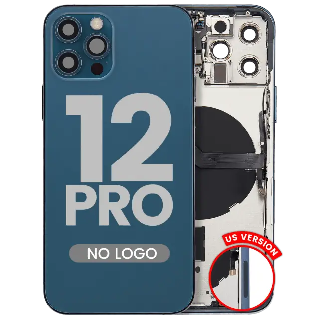 Châssis pour Apple iPhone 12 Pro (version US, compatible premium, Pacific Blue)