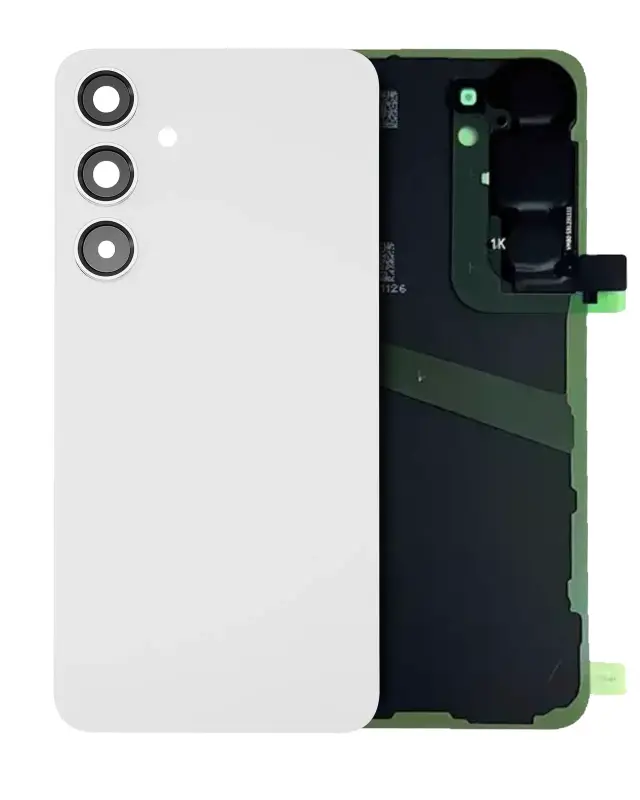 Vitre arrière pour Samsung Galaxy S24 (pack service origine, Marble Gray)