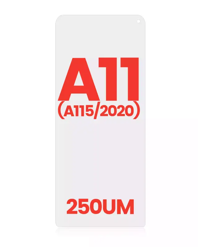 Film OCA pour Samsung Galaxy A11 (A115 / 2020) (lot de 10, 250 µm)