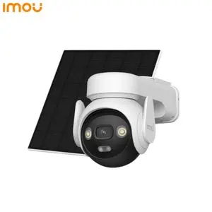 Caméra de Surveillance IA sans Fil Extérieure Imou AOV PT 5MP 3K Wi-Fi + 4G avec Batterie 10000mAh et Panneau
