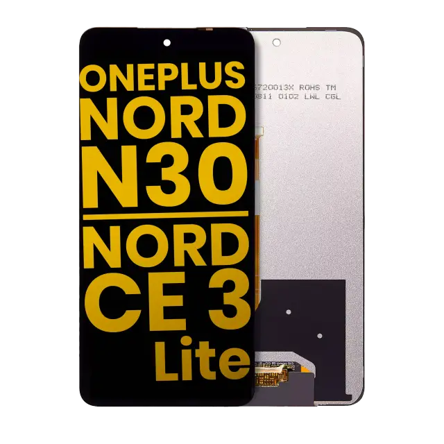 Écran LCD sans châssis pour OnePlus Nord N30 5G / Nord Ce 3 Lite (reconditionné, toutes couleurs)