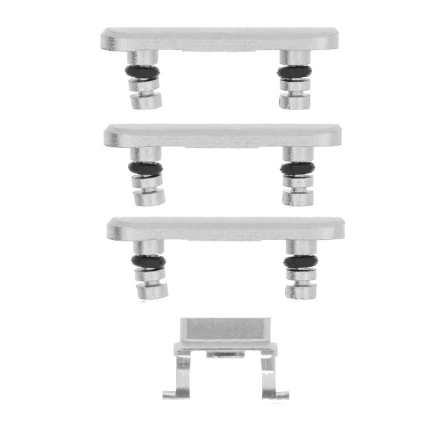 Jeu de boutons power et volume pour Apple iPhone 8 Plus (argent)
