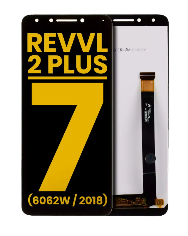Écran LCD sans châssis pour Alcatel T-Mobile Revvl 2 Plus / Alcatel 7 (6062W / 2018) (reconditionné, toutes couleurs)