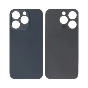 Vitre Arrière Apple iPhone 14 Pro (Laser LH) Noir Sidéral