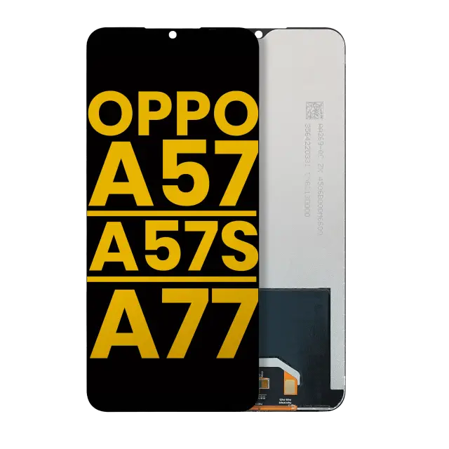 Écran LCD sans châssis pour OPPO A57 4G / A57 E / A57 S / A77 4G / 5G / A77 S / A78 5G (reconditionné, toutes couleurs)